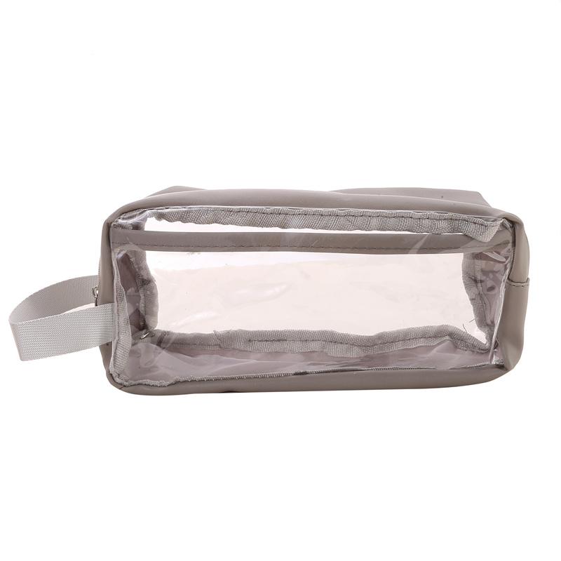 Transparent Large-capacity Pencil Case About Ins Junior High and High School Students Stationery Box Pencil Case for Men and Women