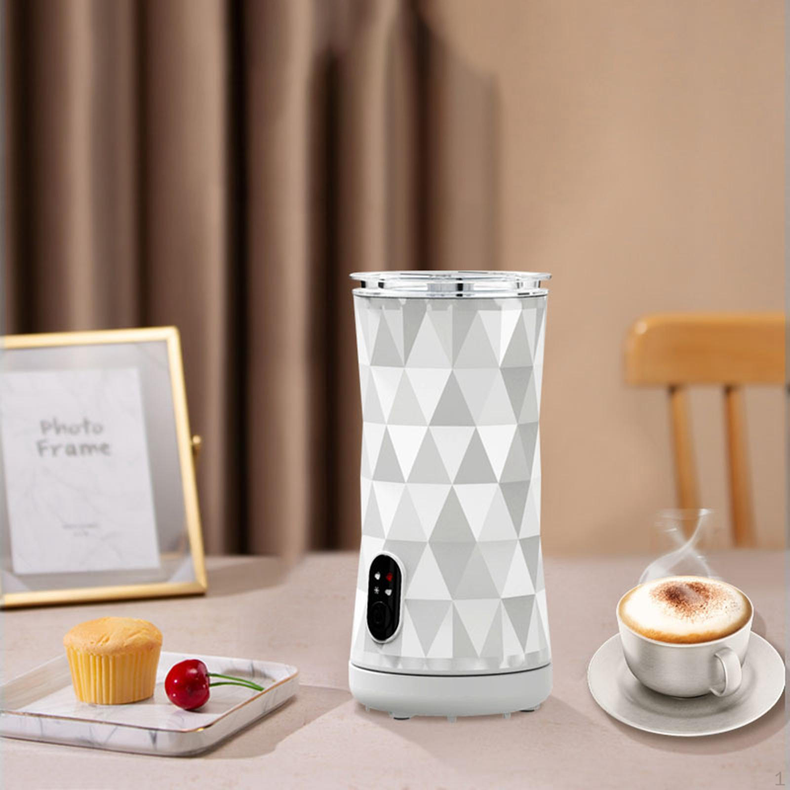 

Electric Milk Frother Automatic Warmer for Cream Chocolate Espresso