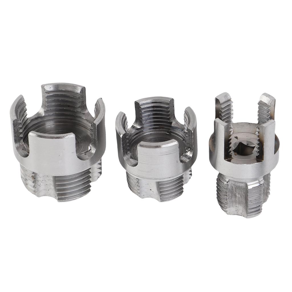 Pipe Threading Tool Portable 1/4in Hex Shank Pipe Thread Cutting Tool High Hardness G1/2 G3/4 G1 Alloy Steel for Home Repairs
