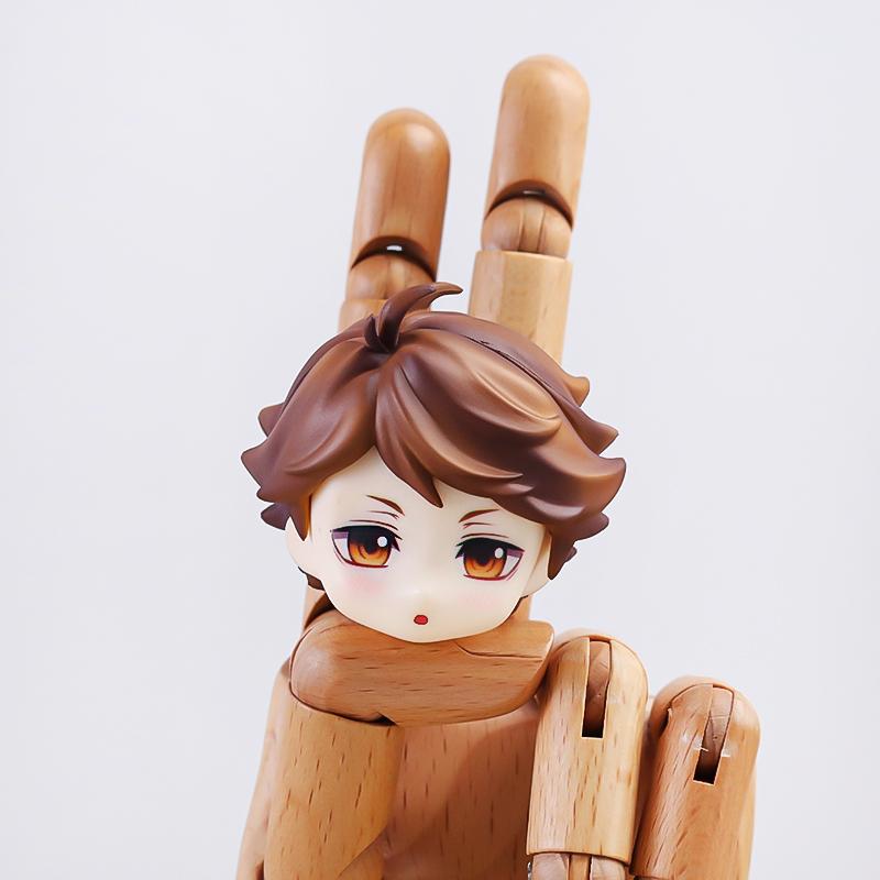 Ob11 Puppe Plastik Haarersatz Puppenhaar Kopfschimmel Zubehör Für Obitsu11 Gsc Körper 1/12 BJD Kopfschale Puppenkörper Junge Mädchen