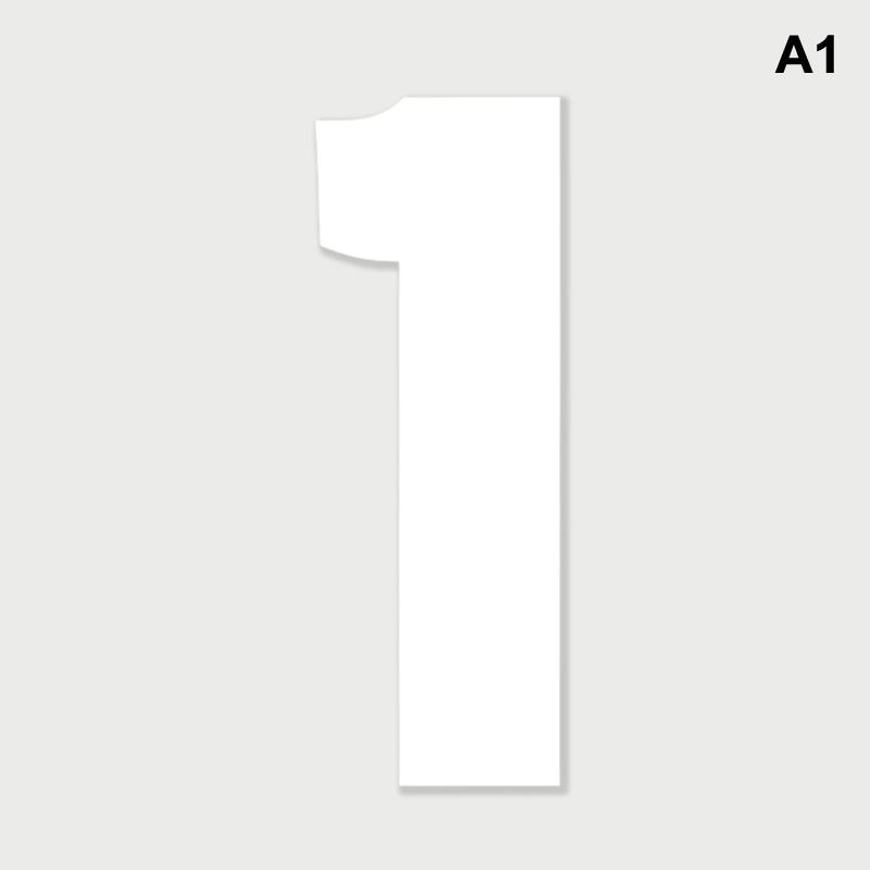 Trash Can Dustbin Number Sticker Self Adhesive Wheelie Bin Stickers Garage Decals Diy Free Combination Weatherproof