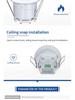 360° Recessed Infrared Ceiling Motion Sensor PIR