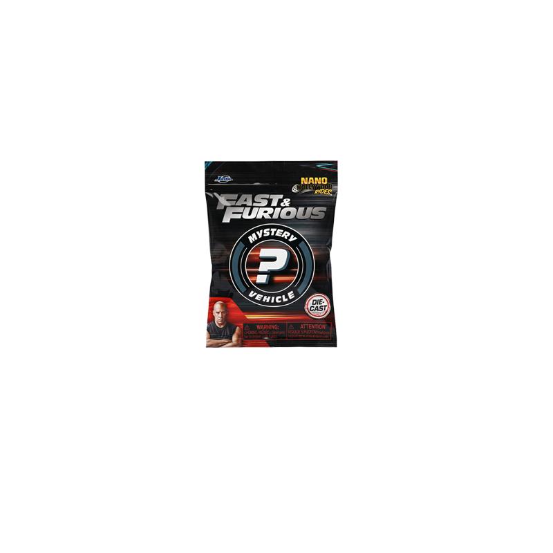 JADA W2 Fast & Furious 1:128 Diecast Metal Mini Cars Blind Box (Wave 2) - Random Movie Vehicle Collection x4