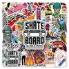 50 Skateboard Doodle Tegneserie Sport Kreativ Guka DIY Skateboard Koffert Klistremerker Vanntett