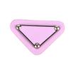 Diy Embroidery Stickers Triangular Sew Patches For Clothing Sequin Patch Badge