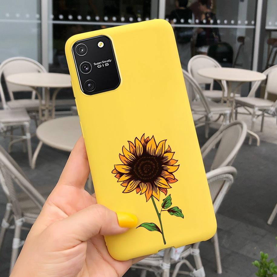For Samsung Galaxy S10 Lite 2020 Case Colorful Flower Silicon Soft Back Cover For Samsung S10 Lite 2020 S5 S10lite SM-G770F Etui