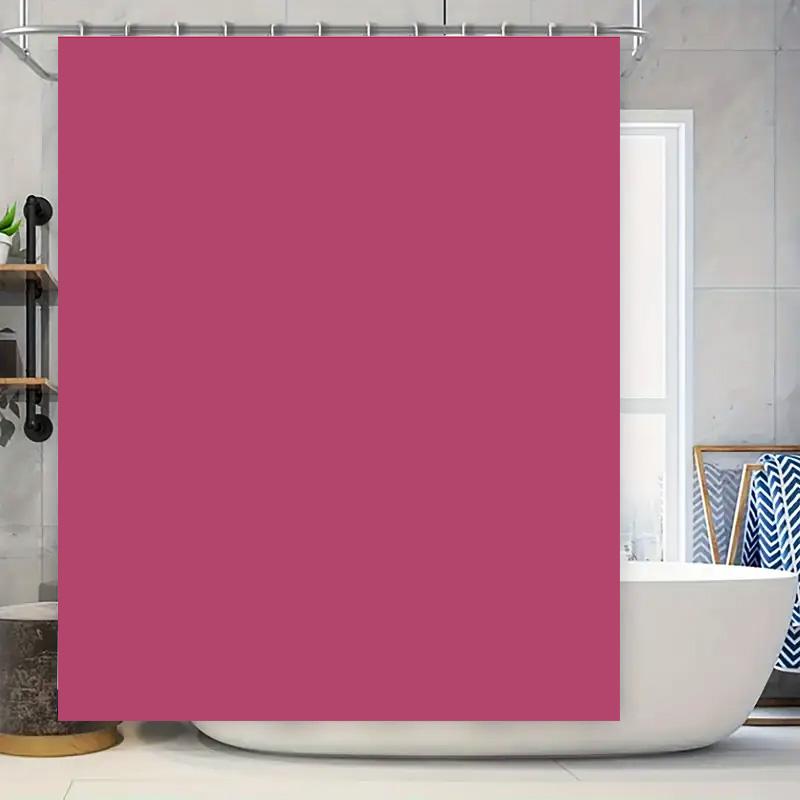 

Luxury Bathtub Shower Curtain With Anti-Bacterial Technology For Home Decor Bathroom Accessories In Pink (Size: 180X240Cm) Shop W60H190(CM)-1 Pcs