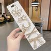 Women's Floral Pearl Hair Clip Accessory