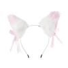Plush Fox Ear Hair Clip Headband Hair Accessory Cute Furry Fox Ear Hairpin Soft Fox Ear Hairband