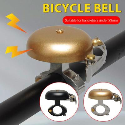 Retro Copper Bicycle Bell, Classic Loud Handlebar Horn Safety Cycling Bell for MTB & Road Bike Accessories
