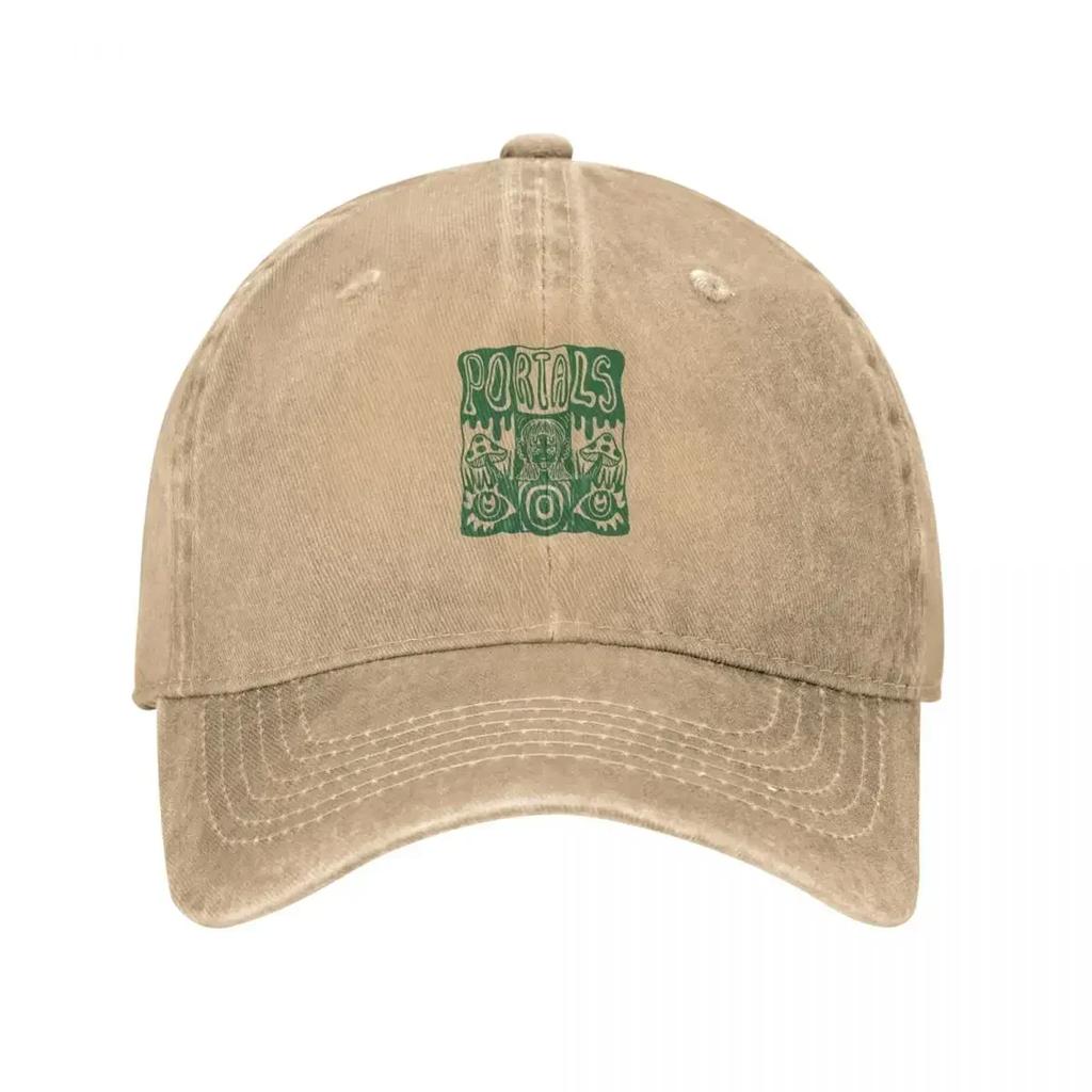 The Portal Mushroom Baseball Cap fishing caps man funny hat Luxury Hat Men's Caps Women's