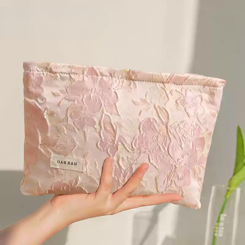New Makeup Bag, Large Capacity, Ins, Storage Bag, Cosmetics, Portable, Small and Fresh, Toiletry Bag