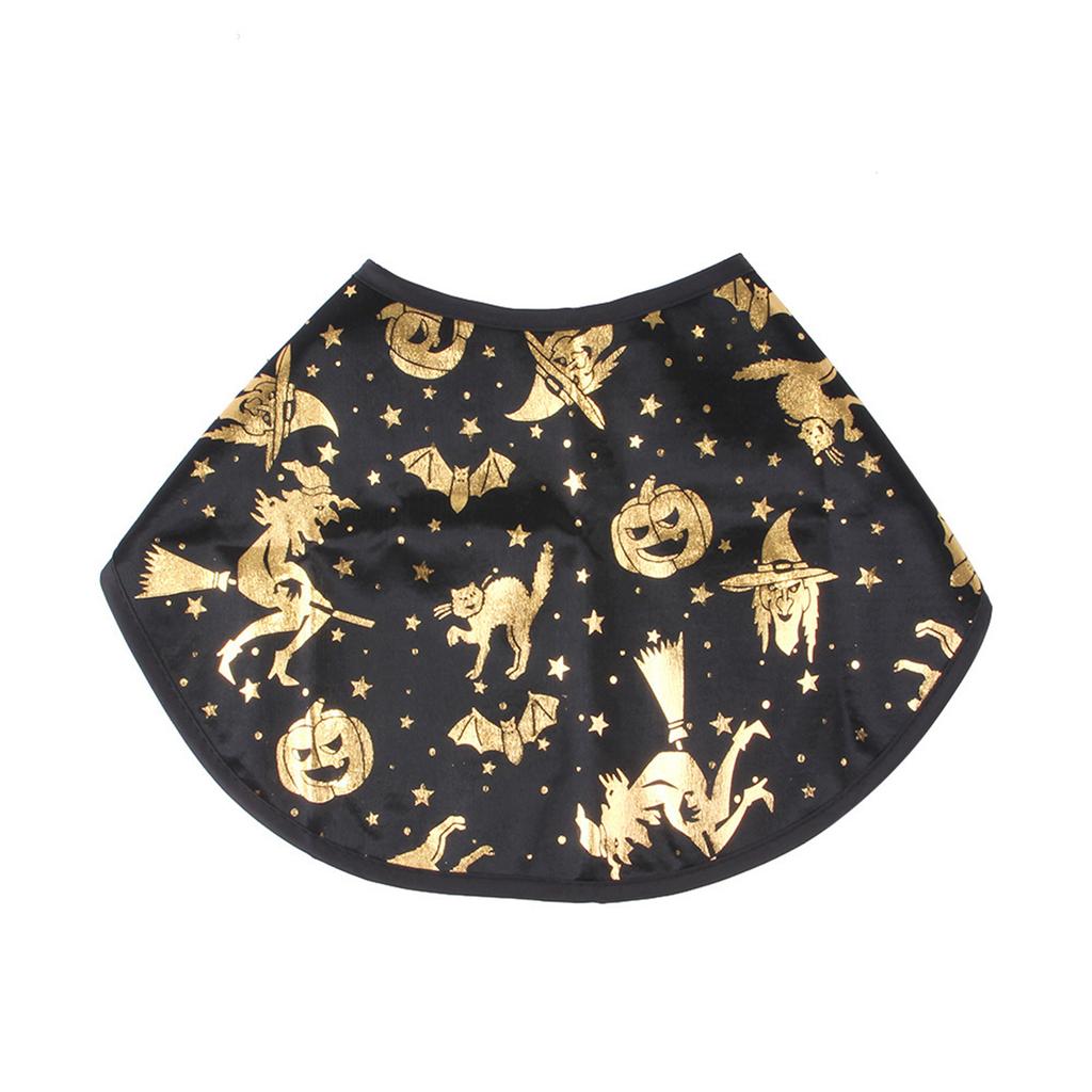 Pet Costume Hat Funny Star Print Witch Cloak Party Cosplay Dress Cosplay Accessories Pet Halloween Supplies