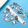 10pcs Little Cat Tail DIY Accessories: Pendant, Headpiece, Necklace, Earrings, Keychain