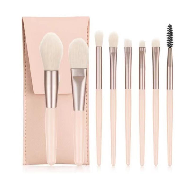 8Pcs Make-Up Pinsel Set Make-Up Concealer Pinsel Erröten Lose Pulver Pinsel Lidschatten Highlighter Foundation Pinsel Schönheit Werkzeuge