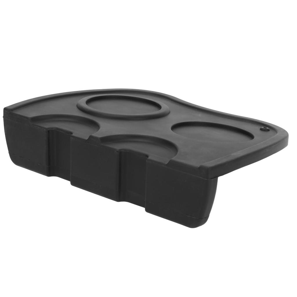 Tampering Corner Mat Silicone Tamping Pad Coffee Tamper Mat Double Heads for Kitchen Pub Coffee Accessories