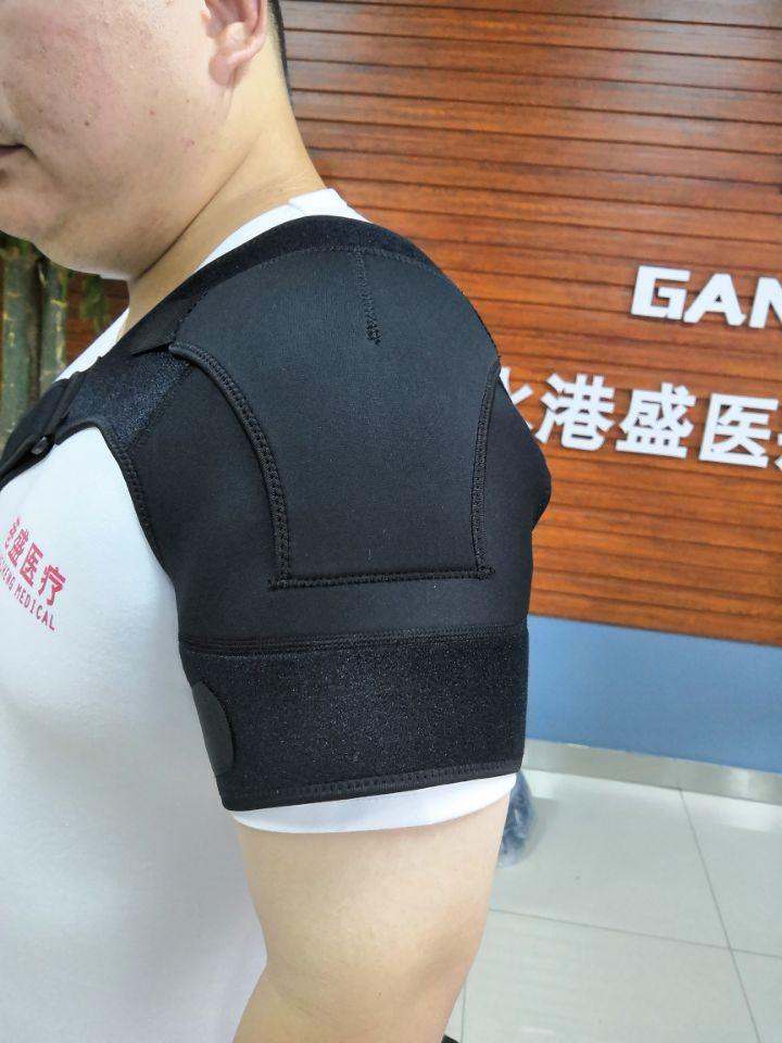 Double Shoulder Brace Stability Compression Wrap Shoulder Guard for Sports Safety