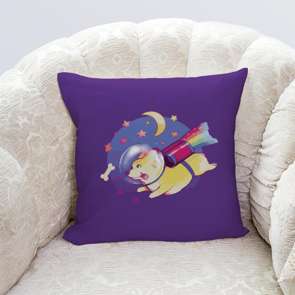 

Чехол на подушку для дивана, чехол для офисной талии, мультяшная наволочка для гостиной 40x40cm