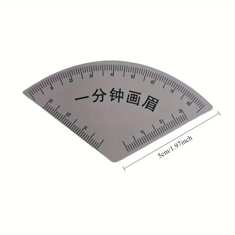 Novice Tattoo Artist Eyebrow Drawing Tool Quickly Designs Eyebrow Shape Makeup Eyebrow Auxiliary Tool Ruler Eyebrow Shape Template