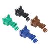 Auto Fuel Injector Connectors Sturdy Plastic Shell Anti-corrosion Universal Compatible for Most Vehicle Model Engine Parts