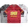 American Retro Sports Jersey Short-sleeved Fans European and American Street Tide Brand Loose Fan Version