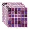 Waterproof Kitchen Backsplash Decal 10Pcs 3D Mosaic Wall Sticker Oil-Proof Tile Decal Peel And Stick Stickers Backsplash Self-Adhesive Bathroom