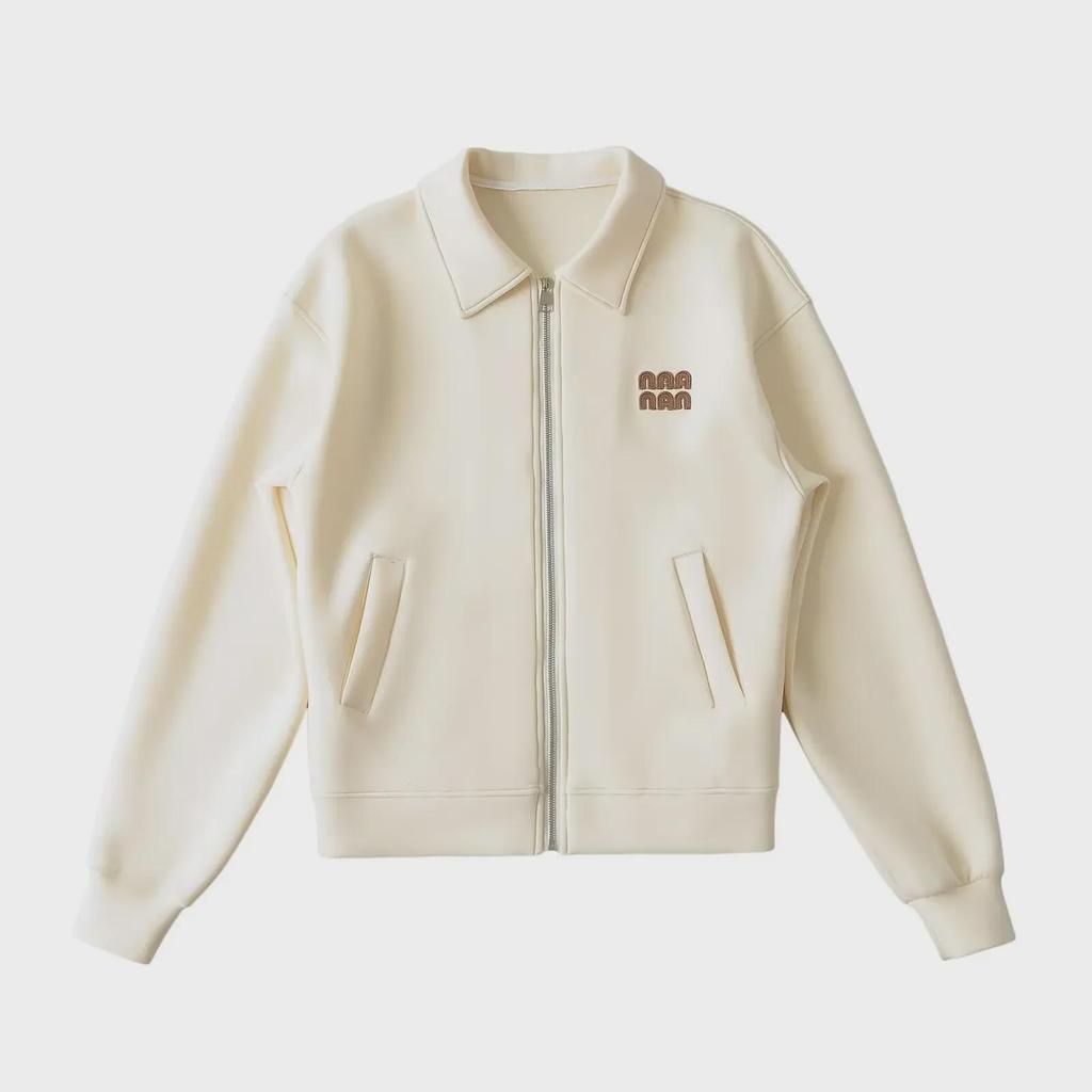 "Sweet Sports Style Mini Skirt: Elastic Waist, Air Layer Embroidery, Anti-Exposure, Versatile Sweater Material for Women."