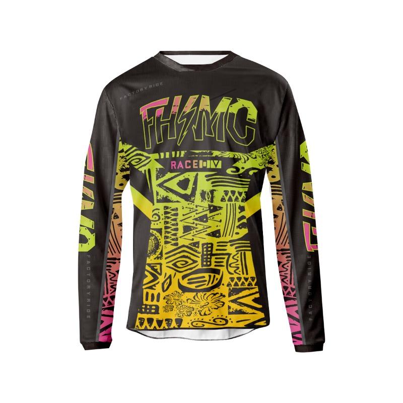 cross-country Bicycle Bike Cycling Jersey Riding Apparel Racewear Long Sleeve Motocross Jersey Racing Shirt
