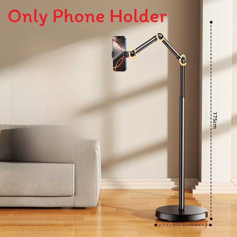 Universal Mobile Phone And Tablet Holder With Adjustable Swivel For Bedside Relaxation Mobile