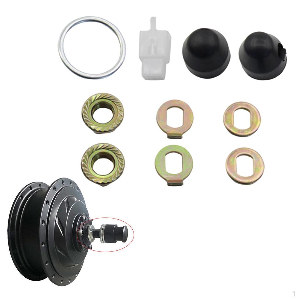E Motor Nuts Kit DIY Parts Hub Screws for Cycling Sports Riding Adults