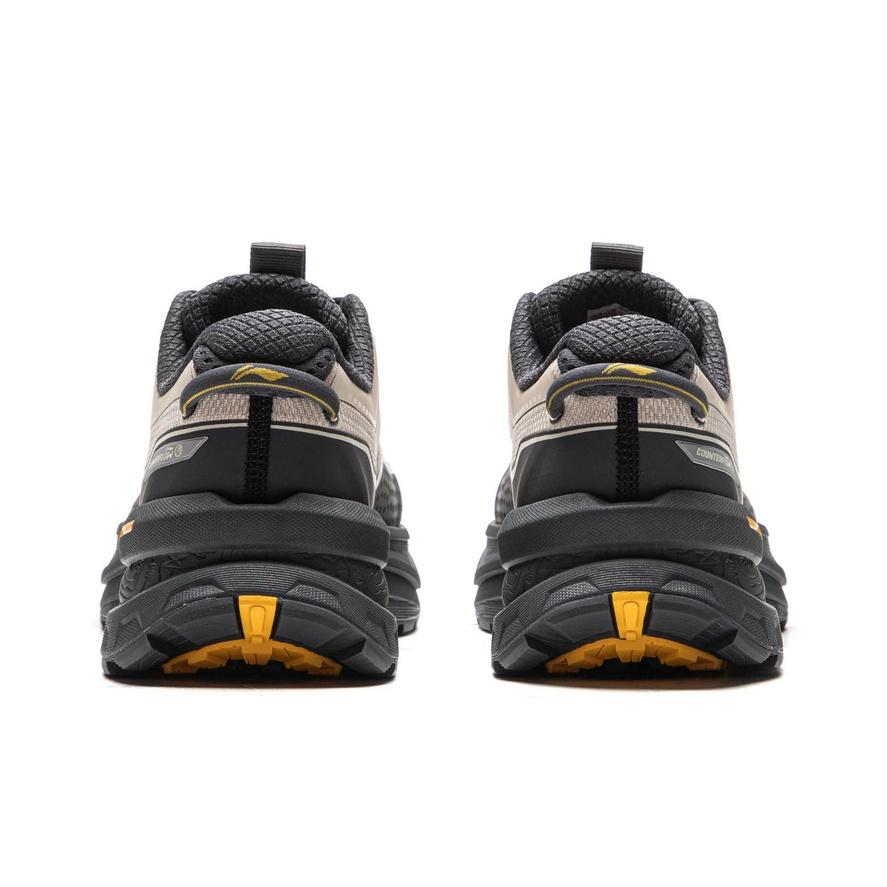 Li Ning Outdoor CF Trail Comfortable Minimalist Fashion Waterproof Rebound Low Top Hiking Shoes Unisex Hiking Shoes AHTV047-1