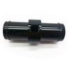Aluminum Black Inline Radiator Hose Temperature Sensor Adapter 3/8 NPT