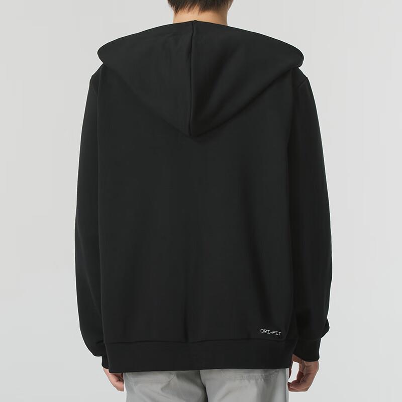 Nike Dri-Fit Lässige Bequeme Einfarbige Jacke Herrenjacke Schwarz FZ0223010