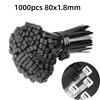 20/50100Pcs Multipurpose Heavy Duty Nylon Zip Ties Nylon Buckle Tie Holder  Car Daily Repair