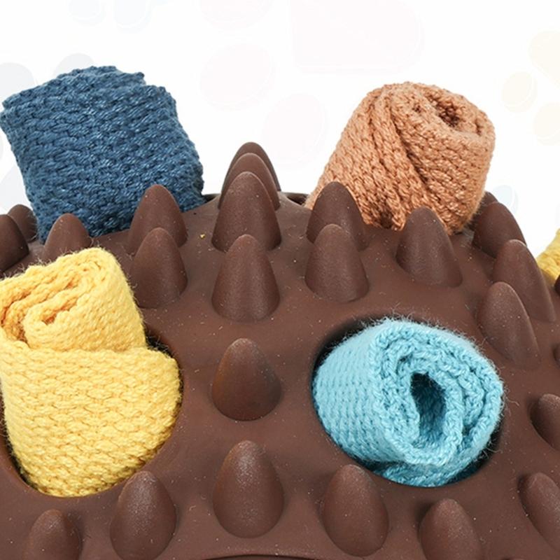 Impregnable Puppies Toy Squeaking Plaything Grinding Teeth Dog Chewing Toy for Enhances Mental Stimulation