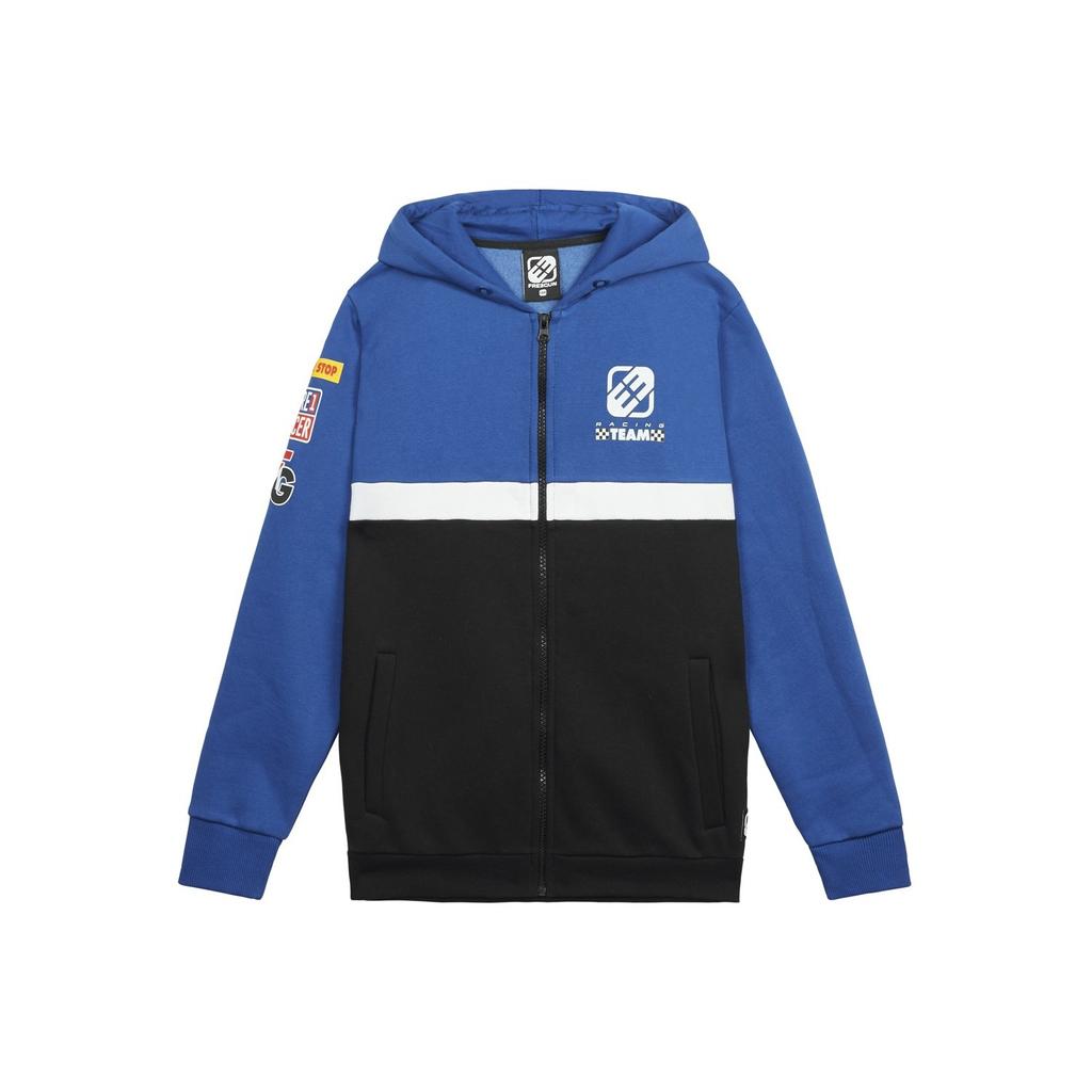 Boy's Hooded Sweatshirt with Zip Racing Collection