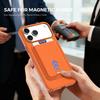 2 in 1 Detachable Card Holder Stand Fabric Phone Case For iPhone 17 Pro Max 16 Plus 15 14 13 12 11 Shockproof Portable Cover