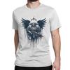 ZX TEE Men Women T-Shirts Chaos Khorne Flakes Vintage Tees Short Sleeve W-Warhammer 40k T Shirt Crewneck Clothing Gift Idea