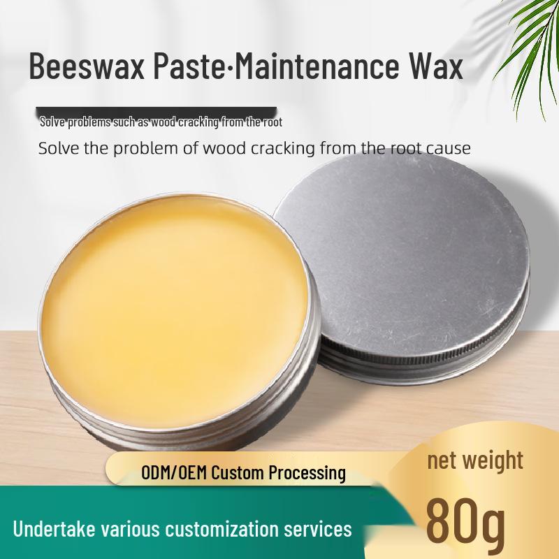80g Pure Beeswax Wood Floor & Furniture Maintenance Wax