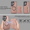 2 In 1 Detachable Zipper Magnetic Cards Holder Case For Samsung S26 Ultra S25 Plus S24 S23 A56 A26 A36 Vertical Pocket Bag Cover