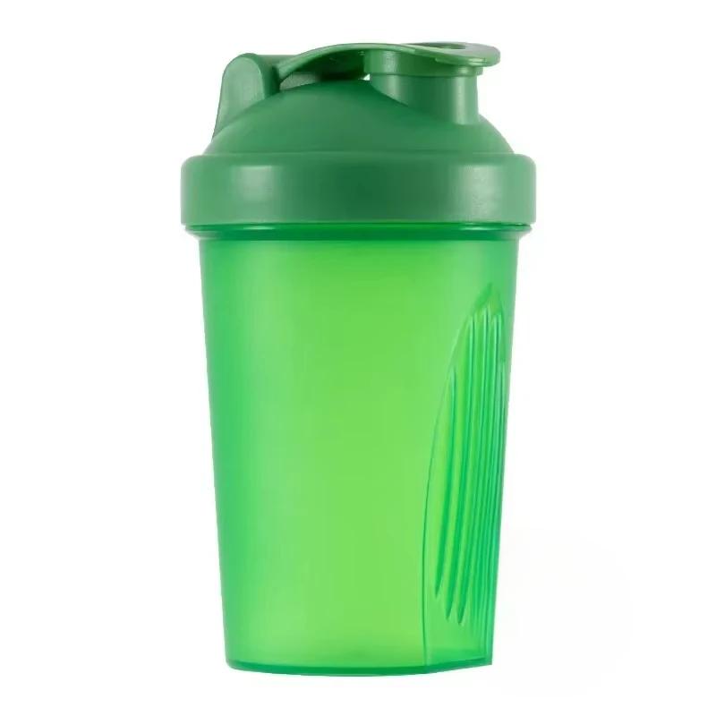 Hot 1-7PCS 400ML Blender Shaker Bottle with Scale Protein Shakes Leakproof for Powder Workout Gym Sport Mixing Cup Water Bottle