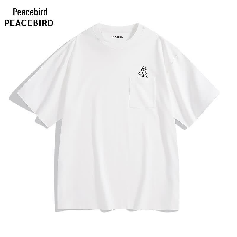 PEACEBIRD Men s Short Sleeve T-Shirt BBCNF218U 2XL