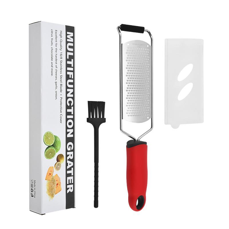 Edelstahl Käsereibe Multifunktionaler Käsehobel Schneider Käsehobel Küchenzubehör Dessertwerkzeug Manueller Schneider