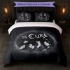 The Cure Print 3Pcs Bedding Set Duvet Cover With Two Pillowcases Soft Bed Linen For Household Bedroom