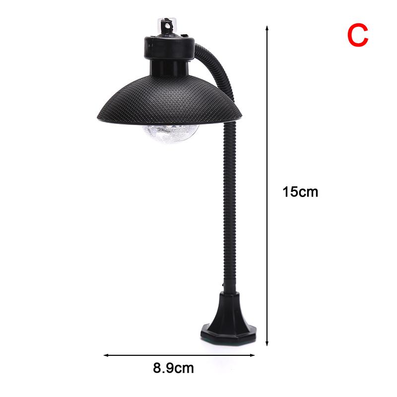 Miniaturi Park Lampă stradală Păpușă Micro Peisaj Artizanat Luminar Decor acasă