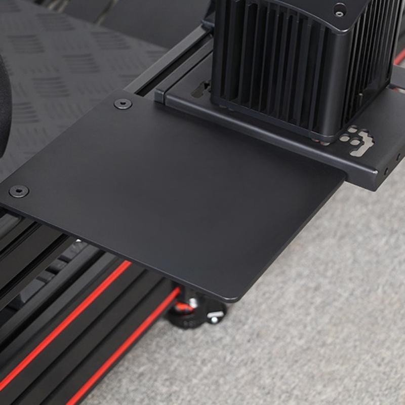 Ergonomic Mouse Platform Metal Extend Mouse Pad Holder For Office Chair Aluminum Alloy Easy To Install