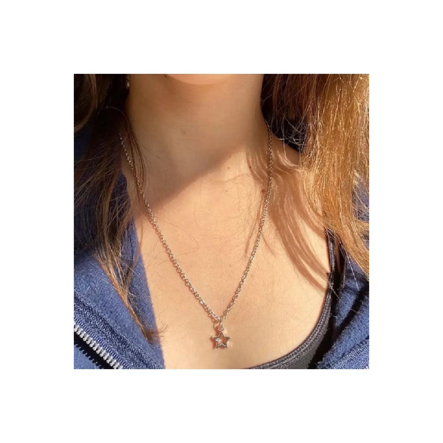 

Естетичне зіркове намисто 45 cm