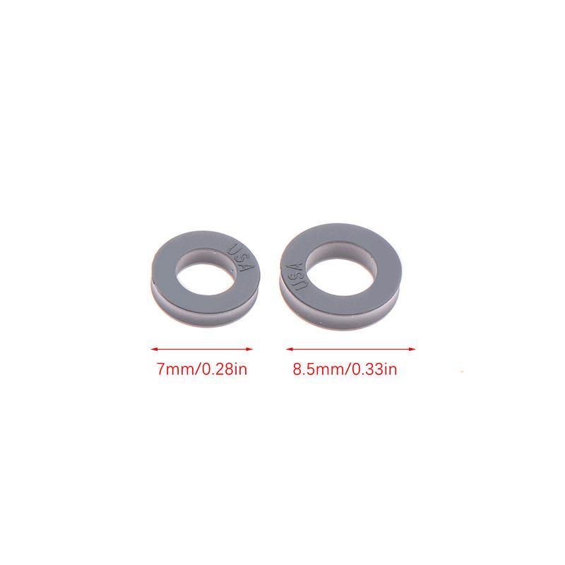 2Pcs Condenser O-Rings For Dynavap Devices M Stainless Steel Titanium (1Pc Large 1Pc Small)