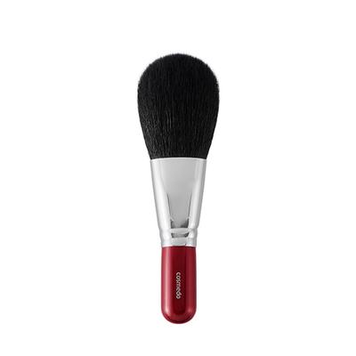 Makeup Brush Cosmedo Kumano Brush Jumbo Face Brush Short Red Takumi's (Powder Brush) (White Point/Sokohoho) Type/Metallic HF-P204