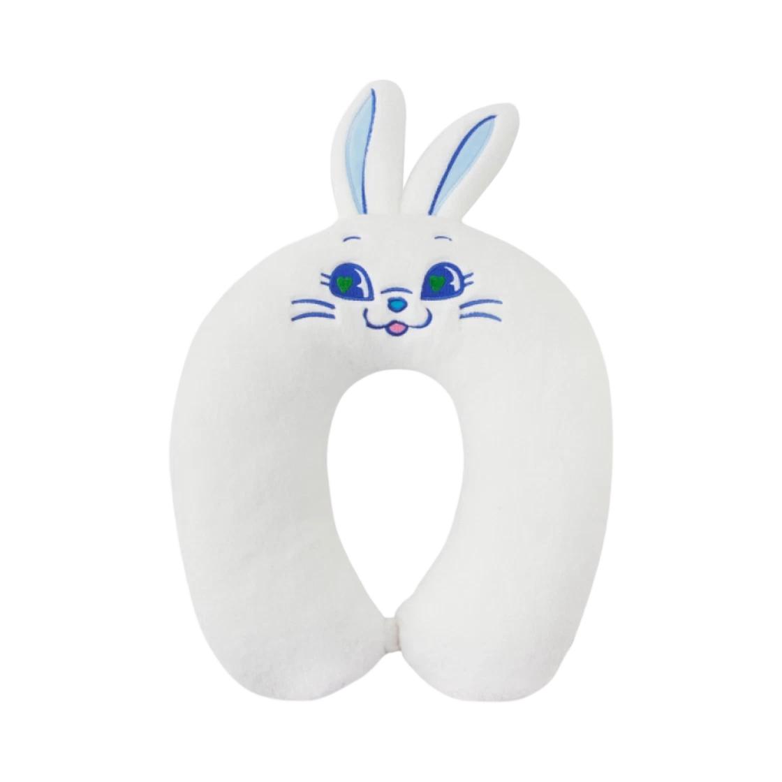 NewJeans Tokki Plush Neck Pillow White ONE SIZE